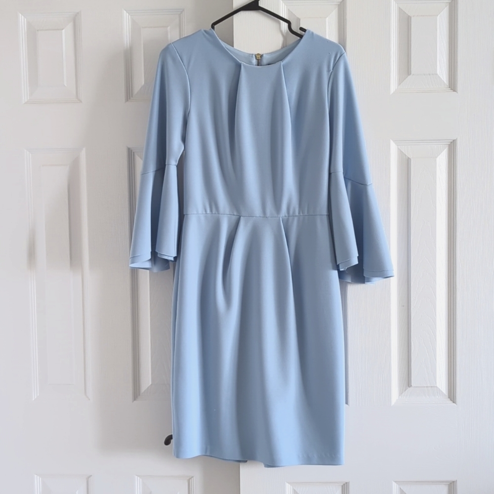 Betsy & Adam Light Blue Dress